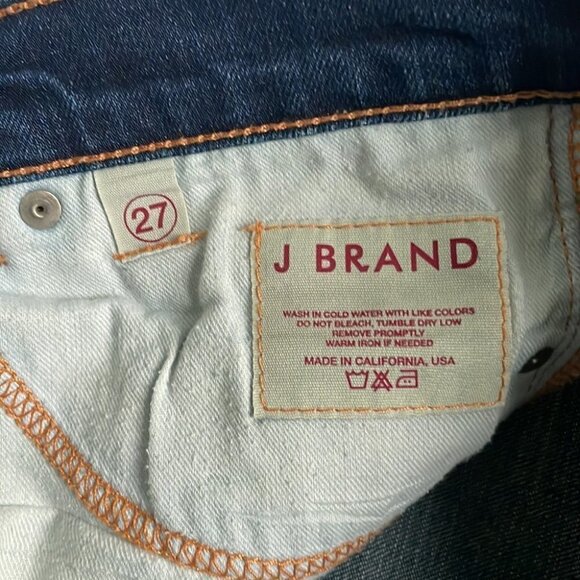 J Brand Mid Rise Cigarette Leg Stretch Jeans - Picture 7 of 15